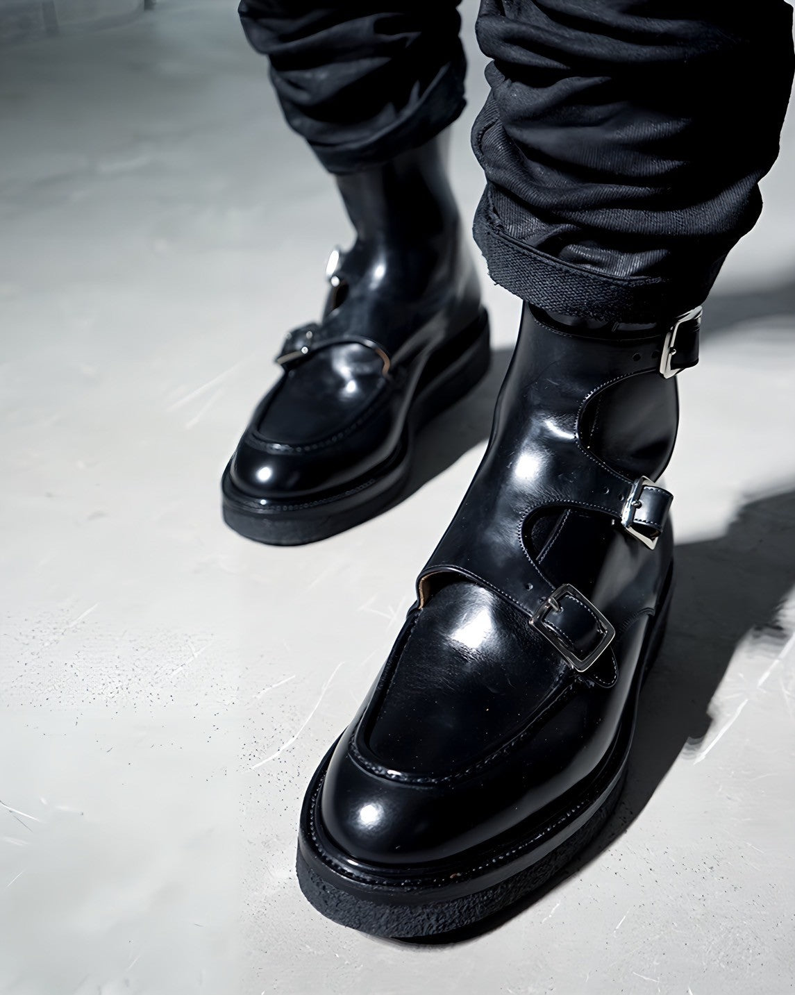 【CALMANTHOLOGY】, -A6116-, CREEPERS BOOTS