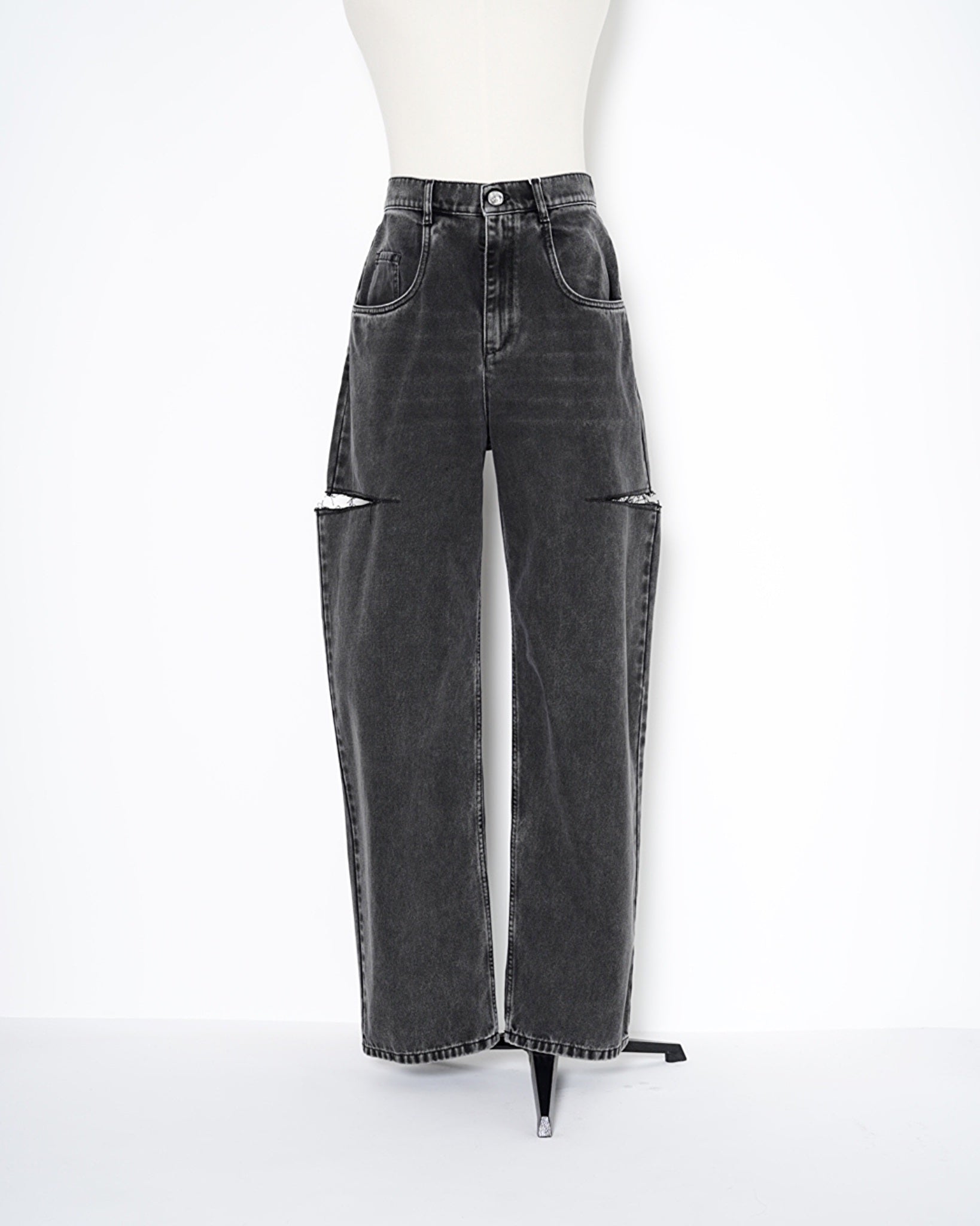 Maison Margiela(メゾンマルジェラ) -CUT OUT DENIM PANTS-Amanojak.