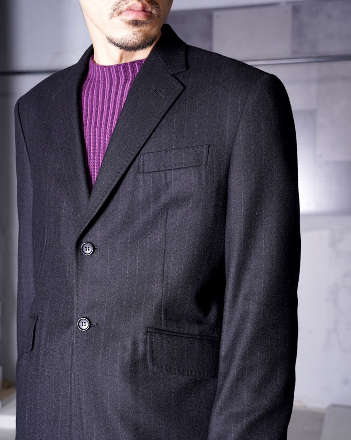 JUNYA WATANABE MAN】 trompe l'oeil SUITING STYLE COAT -Amanojak.