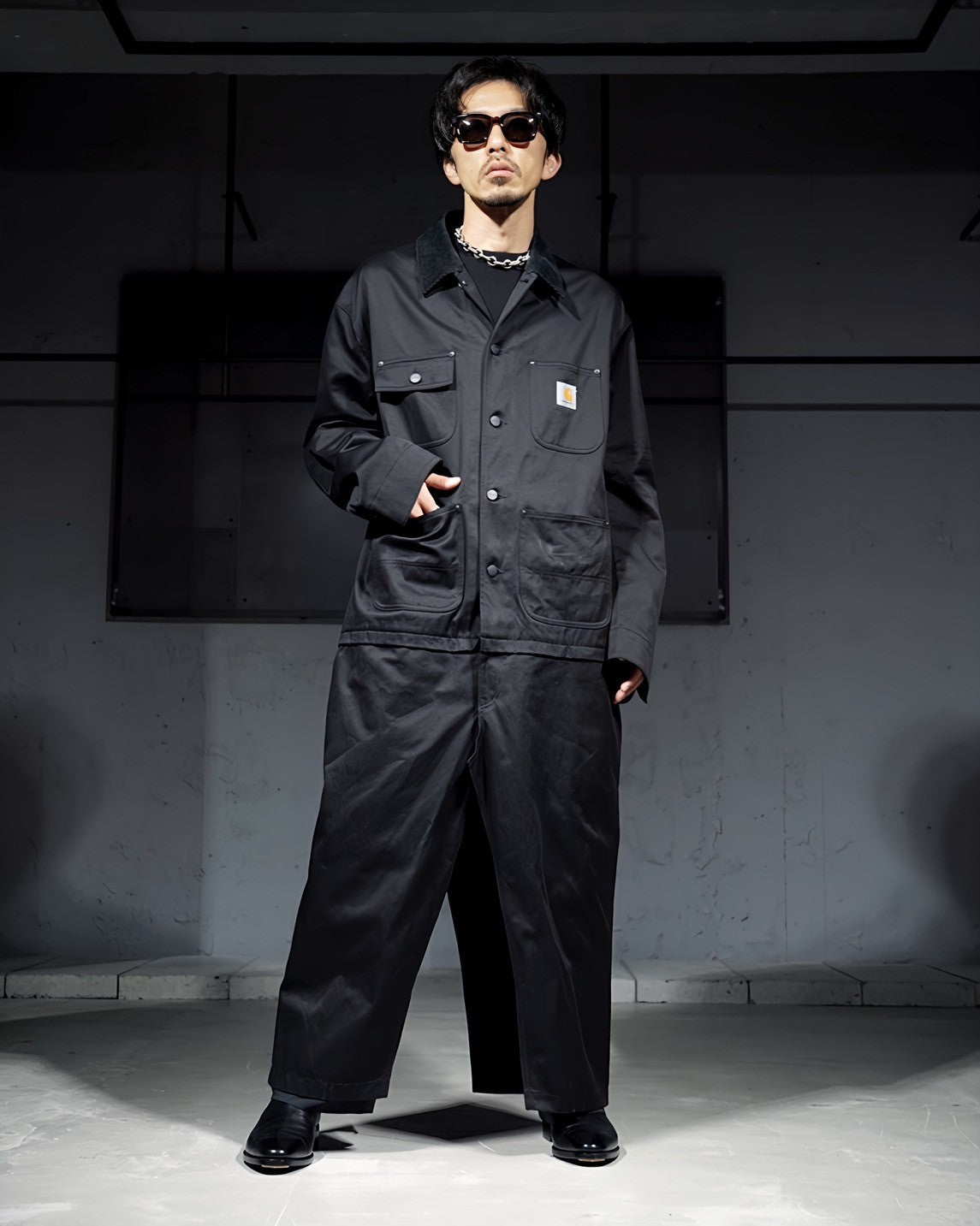 【JUNYA WATANABE MAN】, × CARHARTT, DECONSTRUCTION COVERALL COAT