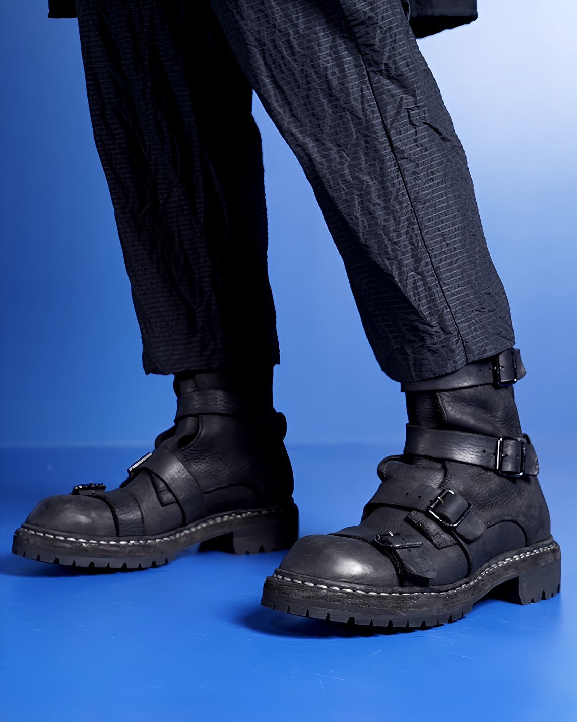 【GUIDI】, -GR05CGV- DUDDY BOOTS CALF FULL GRAIN with VIBRAM SOLE