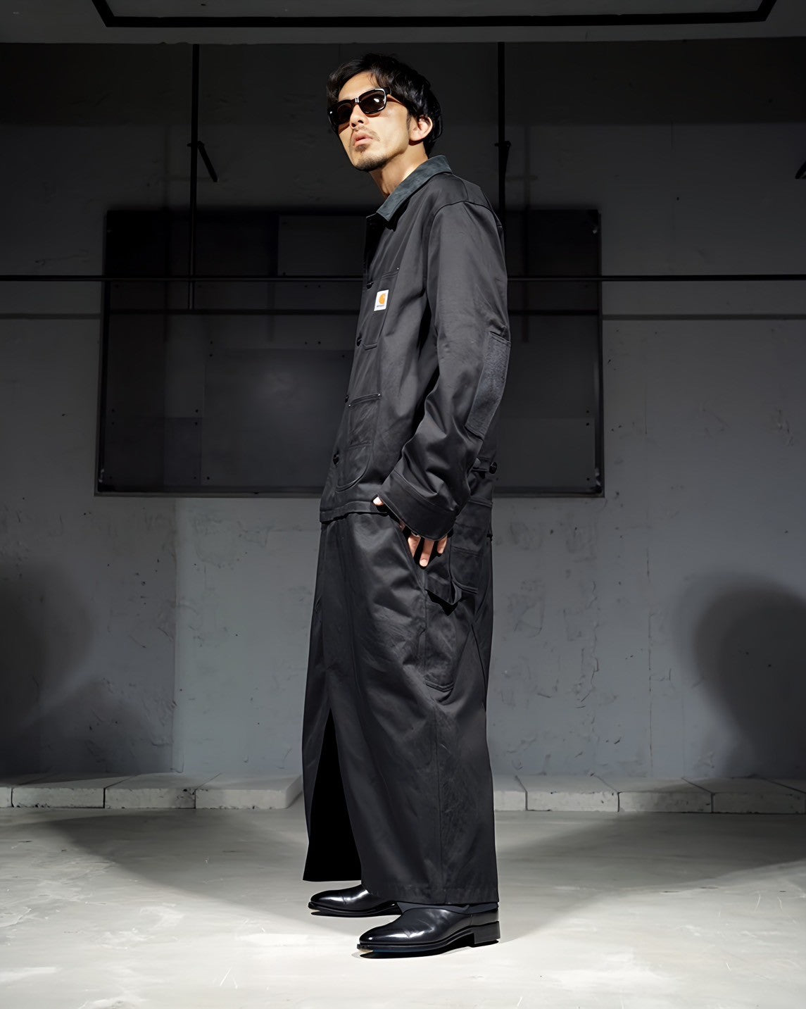 【JUNYA WATANABE MAN】, × CARHARTT, DECONSTRUCTION COVERALL COAT