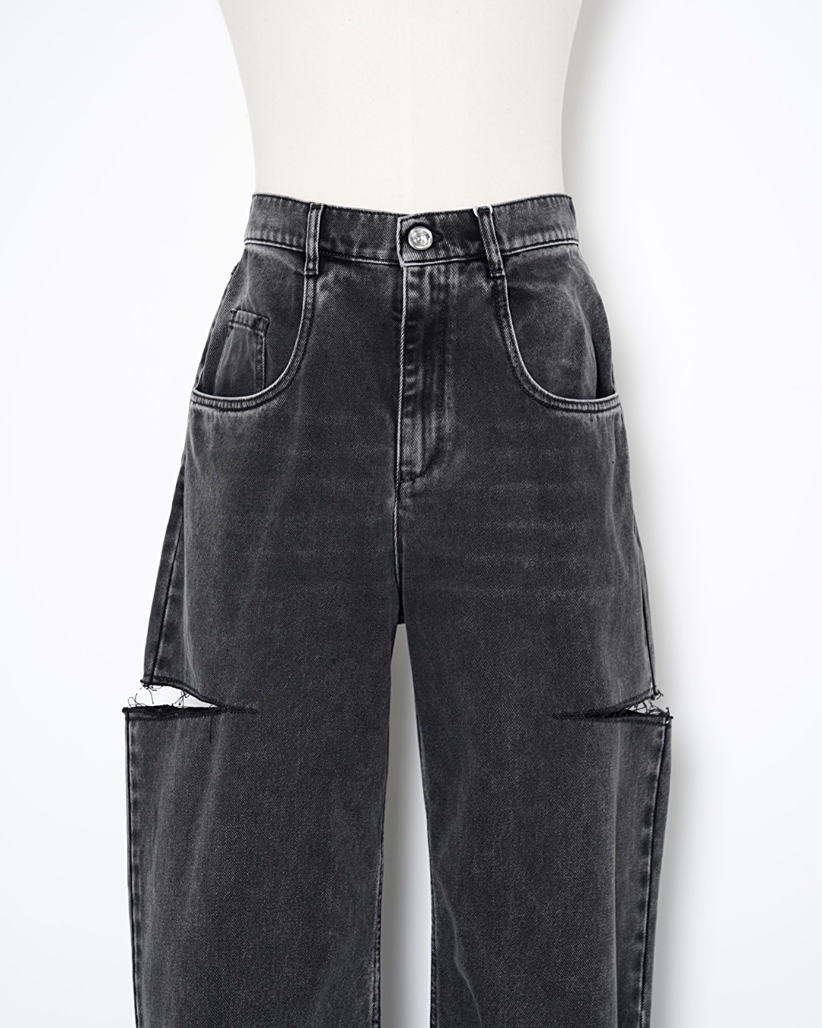 Maison Margiela(メゾンマルジェラ) -CUT OUT DENIM PANTS-Amanojak.