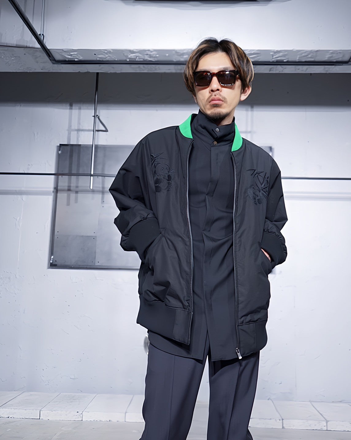 OVERCOAT(オーバーコート) REVERSIBLE STADIUM JACKET -Amanojak.