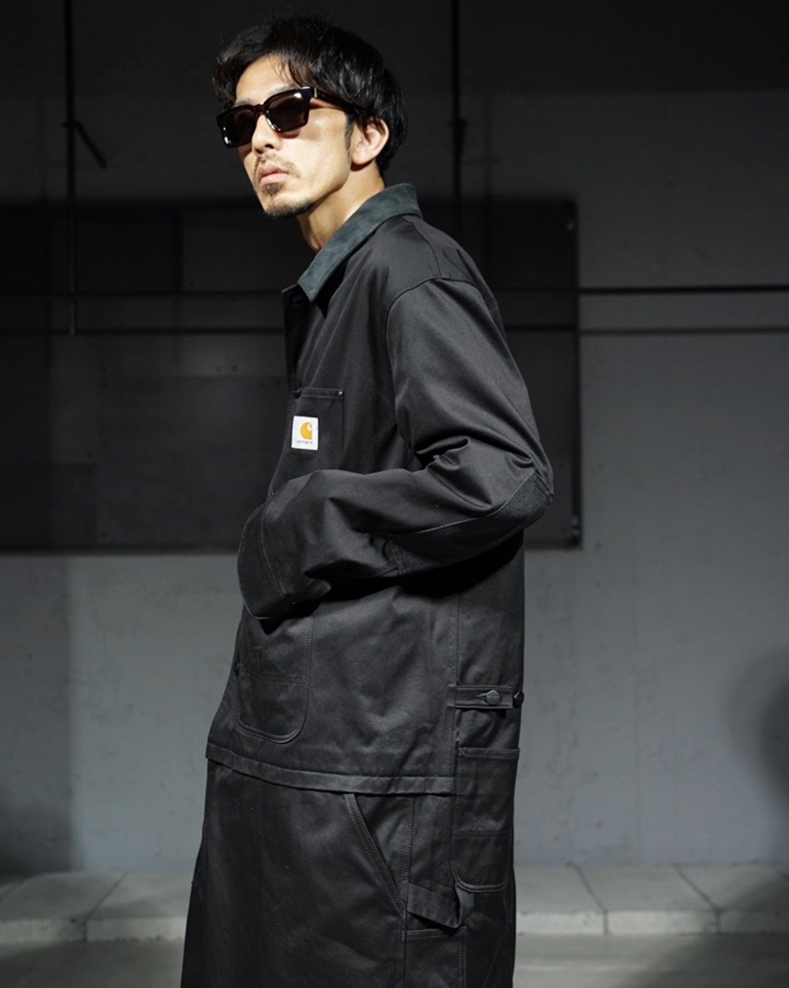 JUNYA WATANABE MAN】 × CARHARTT DECONSTRUCTION COVERALL COAT -Amanojak.