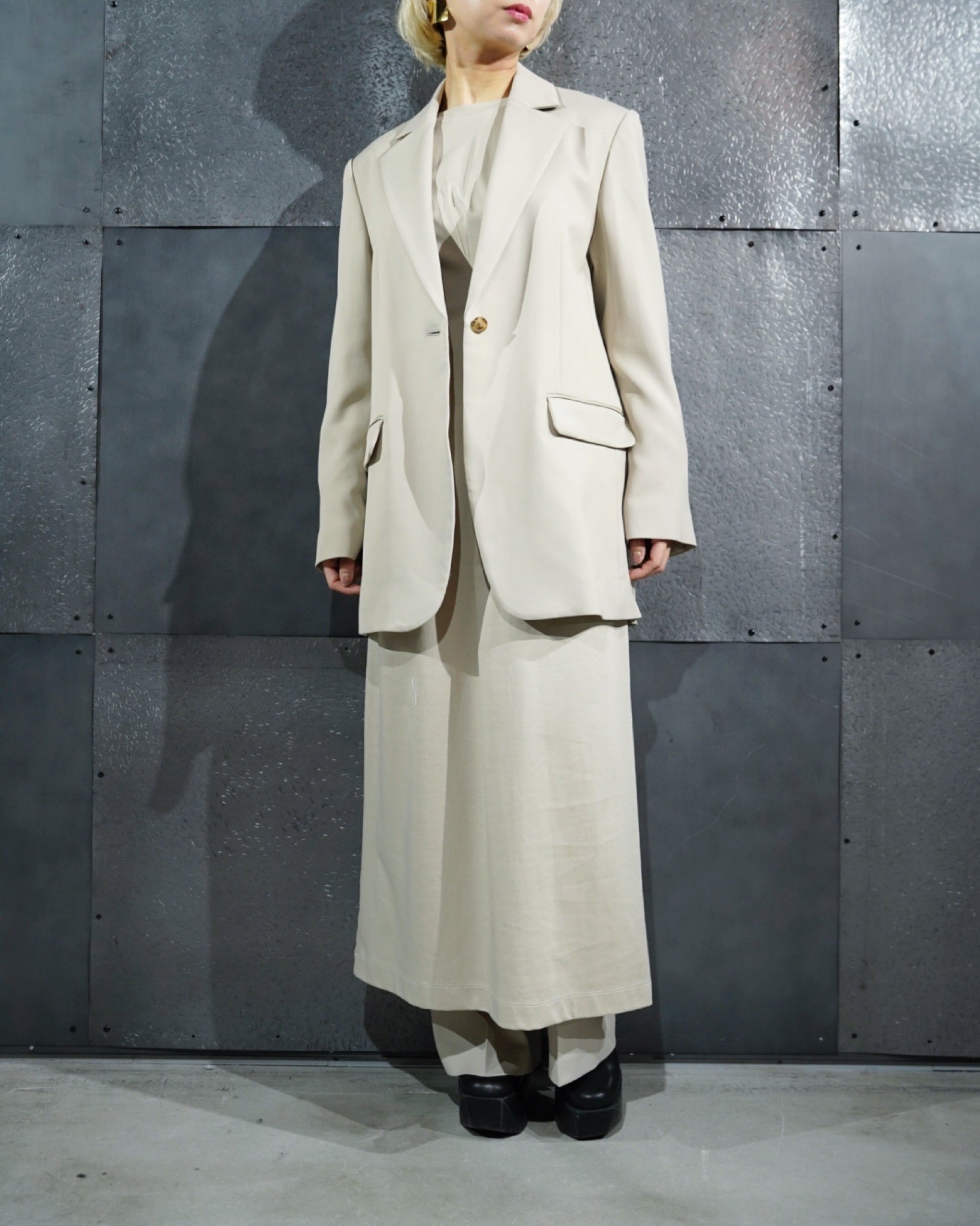 SATORU SASAKI】（サトルササキ）OVERSIZED TAILORED JACKET-Amanojak.