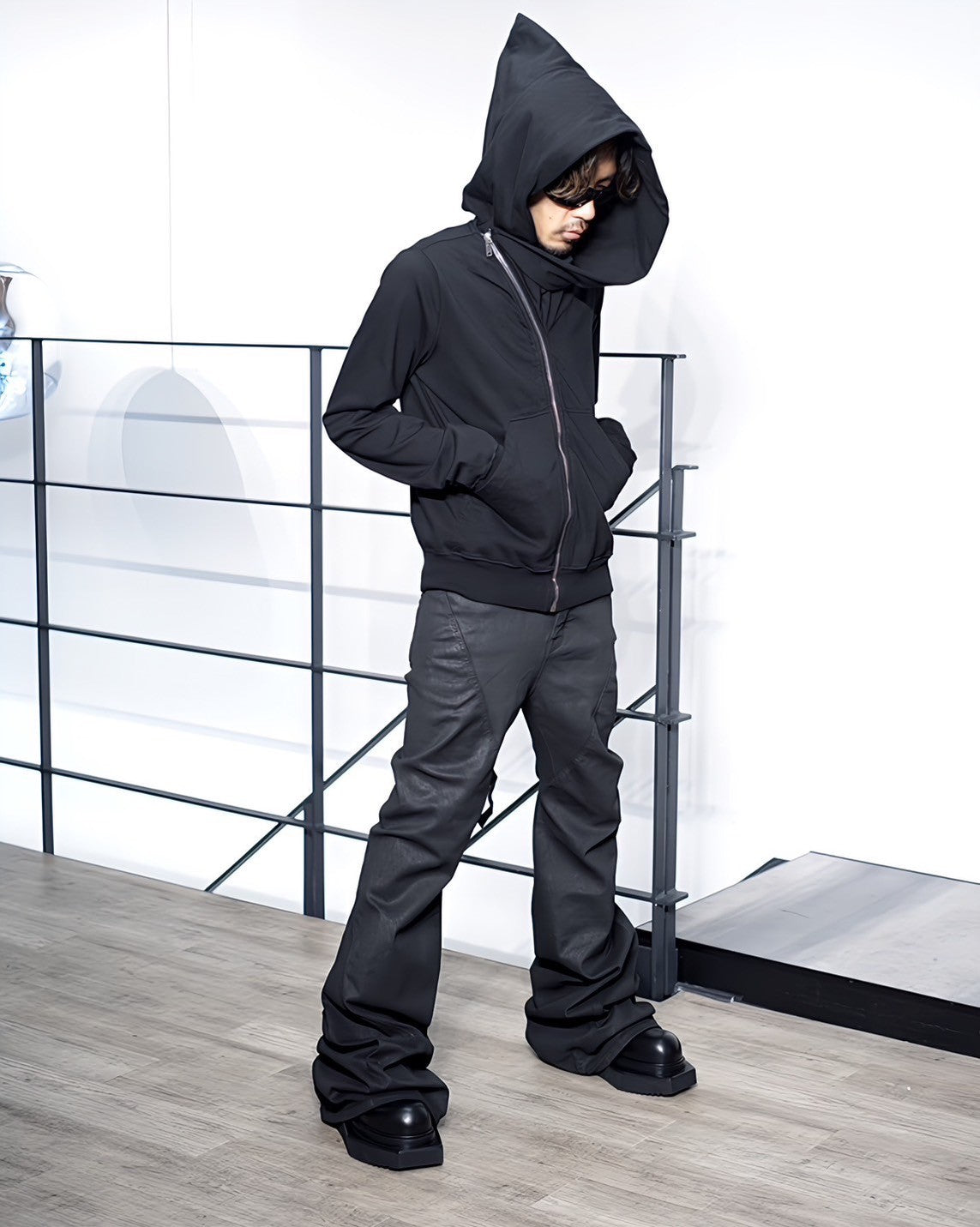 RICK OWENS(リックオウエンス)MOUNTAIN HOODIE-RIG--Amanojak.