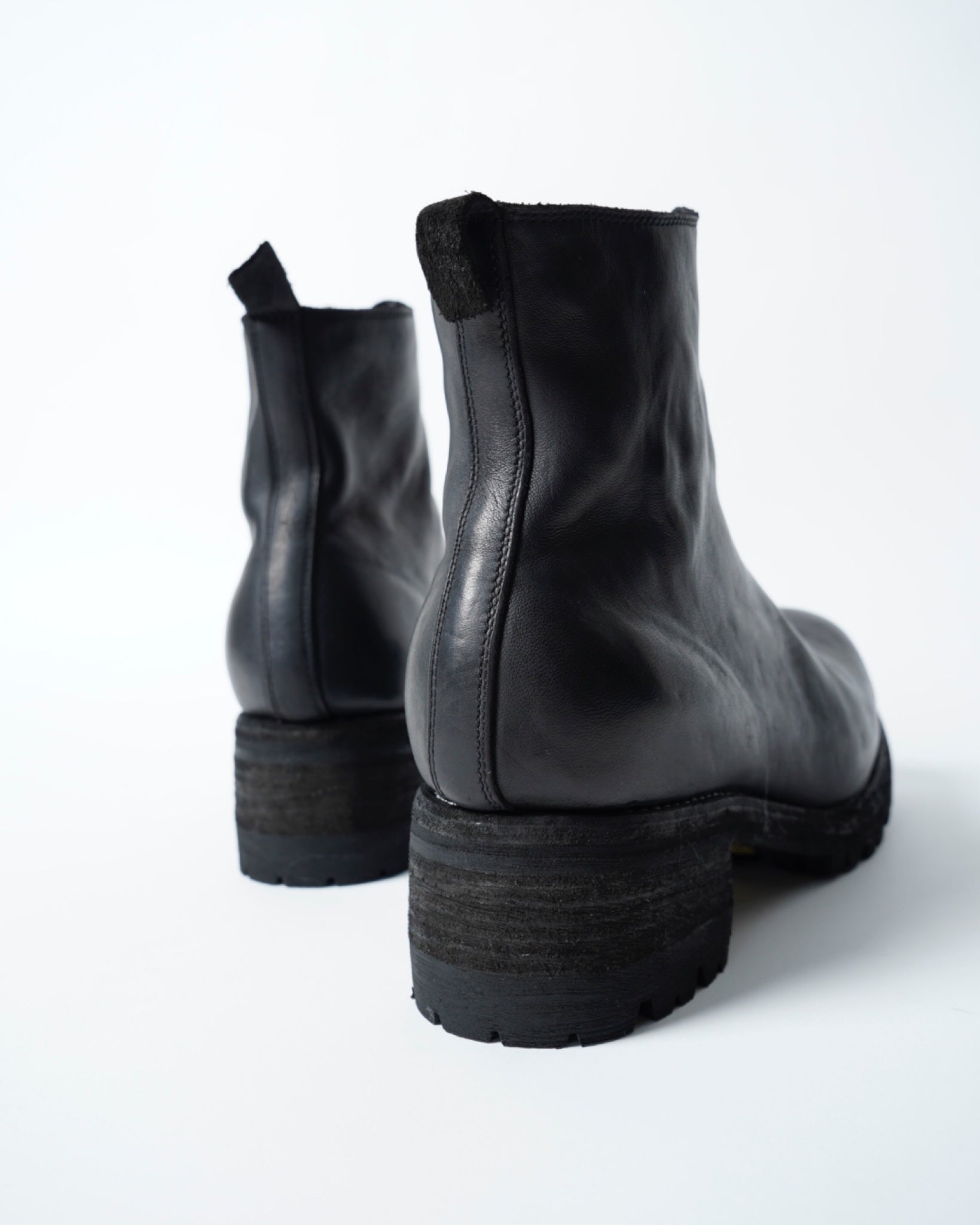 GUIDI(グイディ) -予約受付中(24AW)- -PL1V- フロントジップブーツホースフルグレインビブラムソール-Amanojak.