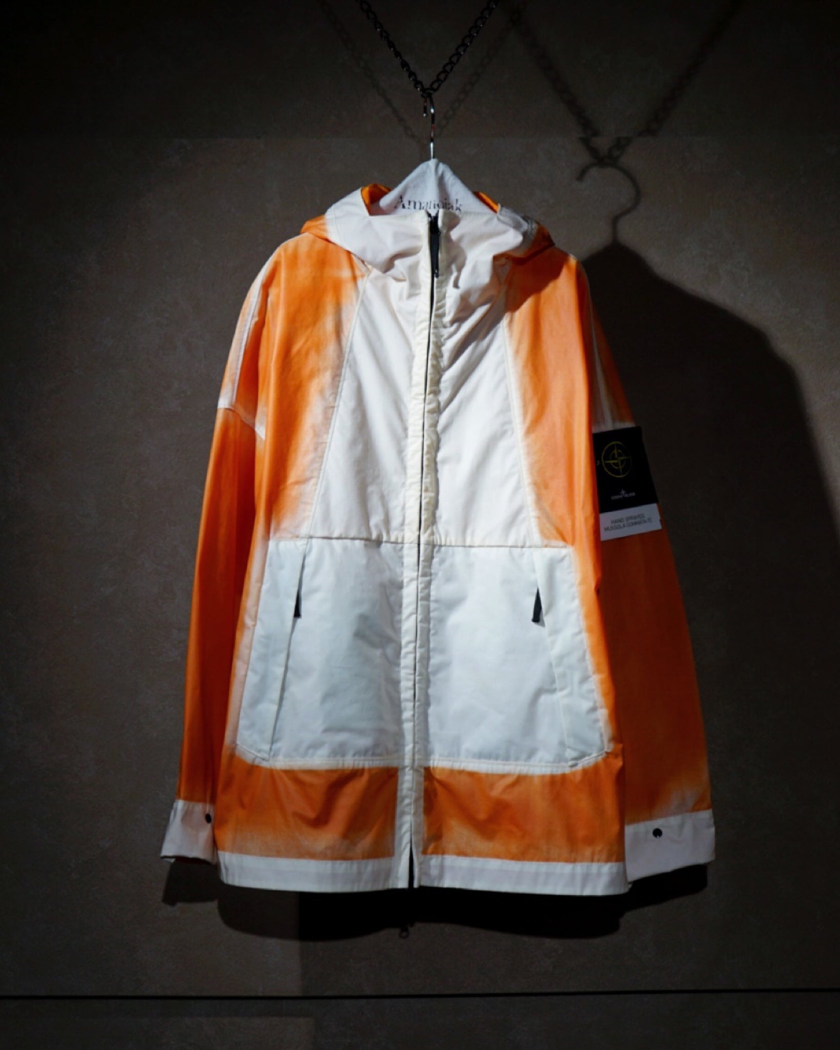 STONE ISLAND】（ストーンアイランド）HAND SPRAYED MUSSOLA GOMMATA