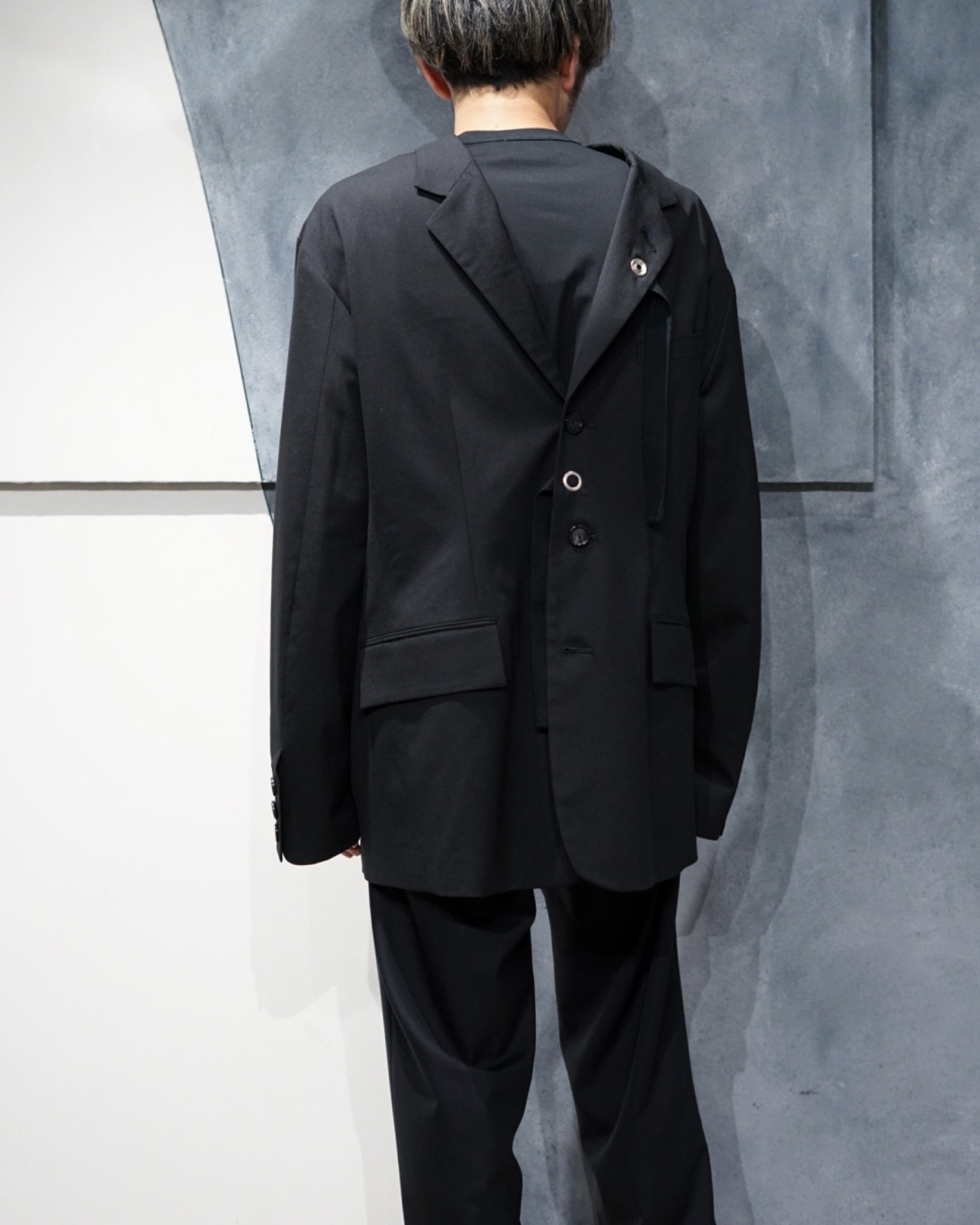 TAKAHIROMIYASHITA THE SOLOIST(タカヒロミヤシタ ザ ソロイスト)-new two-way zip reverse notched  lapel jacket.- Amanojak.