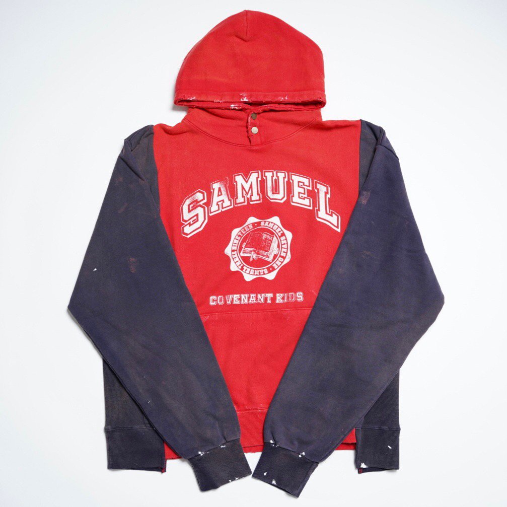 SOMEIT(サムイット)-ARCHIVE RECONSTRUCTED HOODIE -Amanojak.